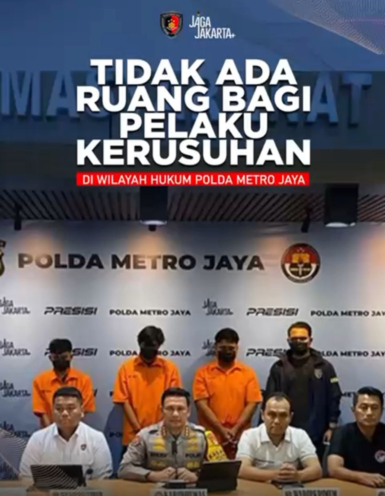 Polda Metro Tangkap 3 Penghasut Rencanakan Aksi Rusuh, Sita Bom Molotov